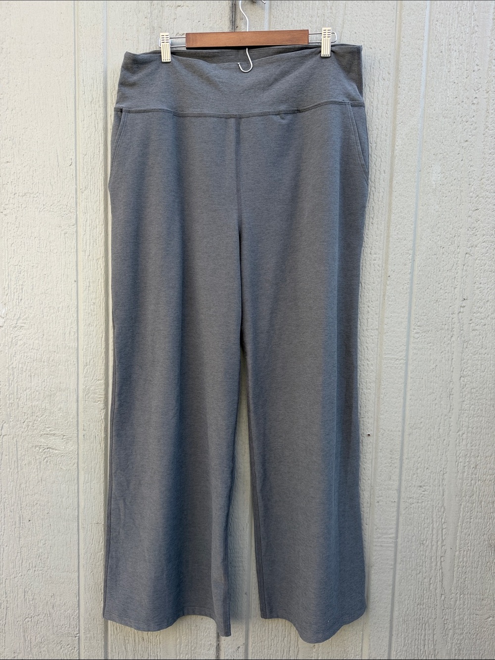Beyond Yoga Space Dye Wide Leg Pants Size: XXL